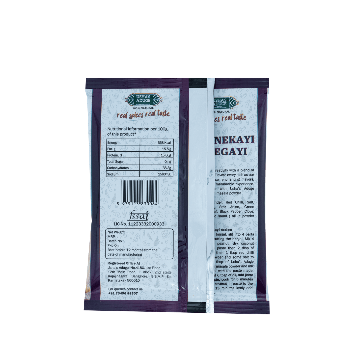 Badanekayi Ennegayi Powder